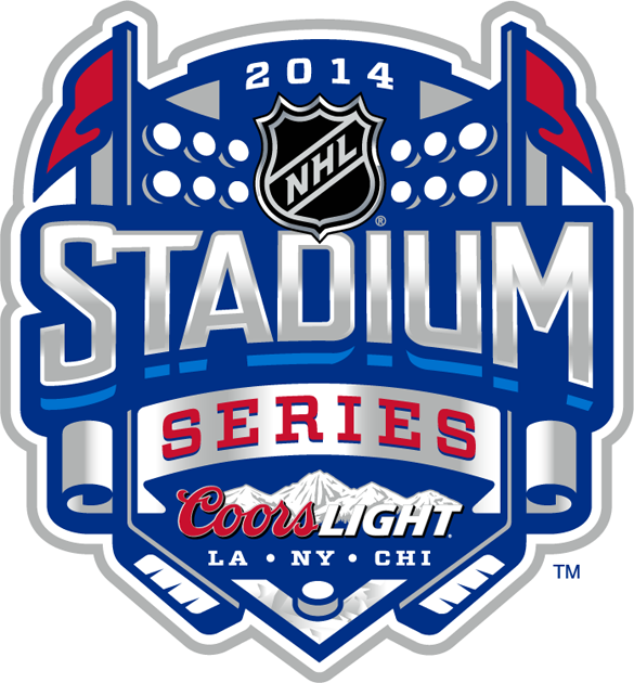 NHL Stadium Series 2014 Sponsored Logo iron on heat transfer